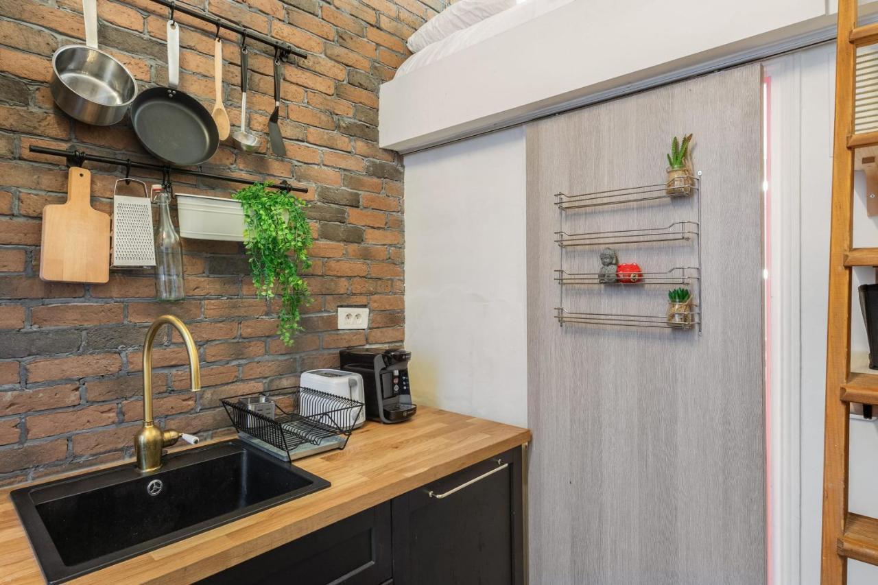 شقة Charming Industrial-Style Studio Just Nearby Montmartre In Paris - Welkeys المظهر الخارجي الصورة