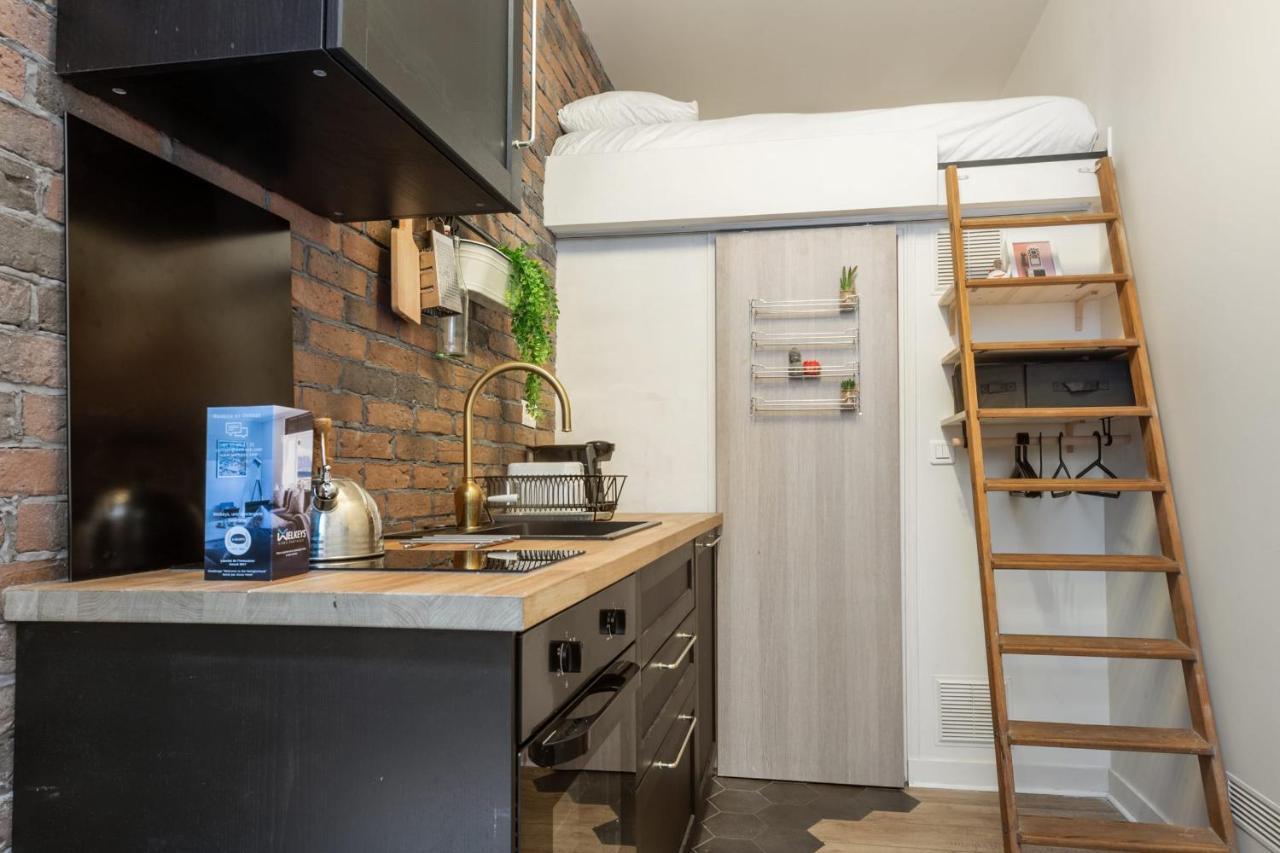 شقة Charming Industrial-Style Studio Just Nearby Montmartre In Paris - Welkeys المظهر الخارجي الصورة